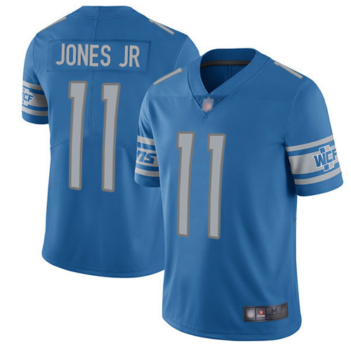 Detroit Lions Limited Blue Youth Marvin Jones Jr Home Jersey NFL Football 11 Vapor Untouchable
